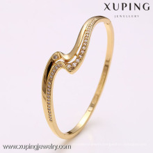 50936 Wholesale European fashion 14k gold filled wrist bangle bracelet